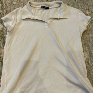 brandy melville white collar shirt